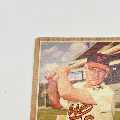 LOT 64: 1960s Baseball Cards - 1961 Ron Santo Rookie and Whitey Ford, 1962 Brooks Robinson and Whitey Herzog, 1965 Don Drysdale and More