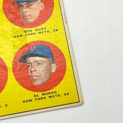 LOT 64: 1960s Baseball Cards - 1961 Ron Santo Rookie and Whitey Ford, 1962 Brooks Robinson and Whitey Herzog, 1965 Don Drysdale and More