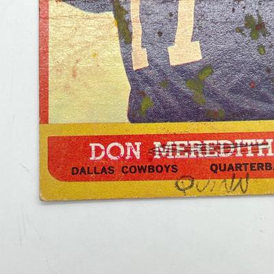 LOT 65: 1960s NFL Football Cards - 1961 Topps Tom Flores Rookie, 1963 Fleer Nick Buoniconti Rookie, 1963 Topps Ray Nitschke and Don...