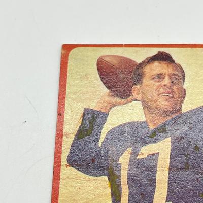 LOT 65: 1960s NFL Football Cards - 1961 Topps Tom Flores Rookie, 1963 Fleer Nick Buoniconti Rookie, 1963 Topps Ray Nitschke and Don...