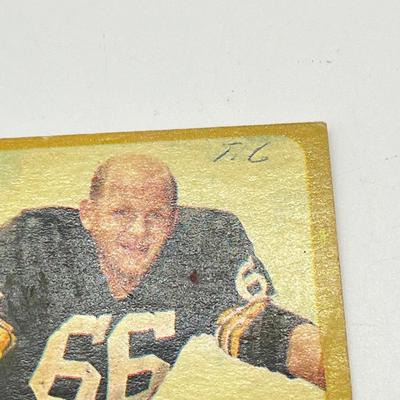 LOT 65: 1960s NFL Football Cards - 1961 Topps Tom Flores Rookie, 1963 Fleer Nick Buoniconti Rookie, 1963 Topps Ray Nitschke and Don...
