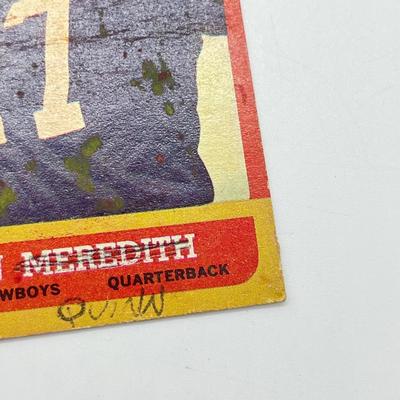 LOT 65: 1960s NFL Football Cards - 1961 Topps Tom Flores Rookie, 1963 Fleer Nick Buoniconti Rookie, 1963 Topps Ray Nitschke and Don...