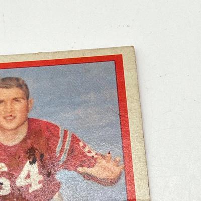 LOT 65: 1960s NFL Football Cards - 1961 Topps Tom Flores Rookie, 1963 Fleer Nick Buoniconti Rookie, 1963 Topps Ray Nitschke and Don...
