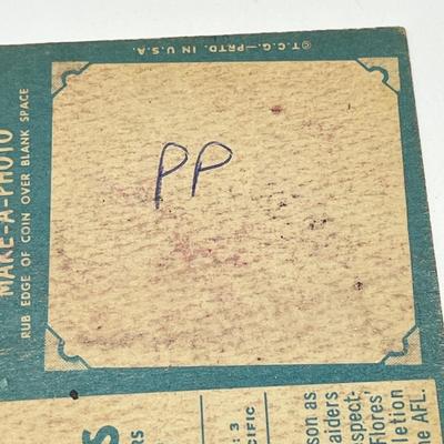 LOT 65: 1960s NFL Football Cards - 1961 Topps Tom Flores Rookie, 1963 Fleer Nick Buoniconti Rookie, 1963 Topps Ray Nitschke and Don...