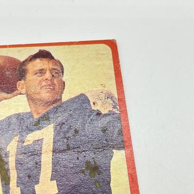 LOT 65: 1960s NFL Football Cards - 1961 Topps Tom Flores Rookie, 1963 Fleer Nick Buoniconti Rookie, 1963 Topps Ray Nitschke and Don...