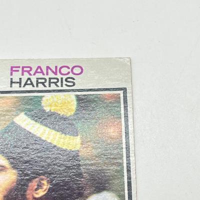 LOT 66: Franco Harris NFL Football Cards - 1973 (Rookie) and 1974