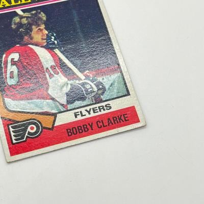 LOT 67: 8 Vintage NHL Cards - Bobby Orr, Gordie Howe, Bobby Clarke, and More