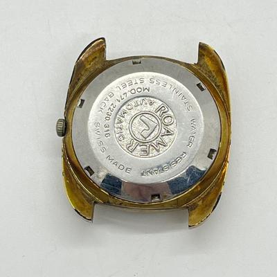 LOT 68: Men’s Watches - In Need of Bands/Repair - Hamilton, Roamer, Benrus, Armitron