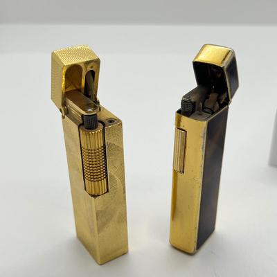 LOT 70J: Men’s Jewelry Collection - Cuff Links, Money Clips, Lighters, Tie Clips (One Gold Fill), and More