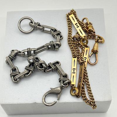 LOT 70J: Men’s Jewelry Collection - Cuff Links, Money Clips, Lighters, Tie Clips (One Gold Fill), and More