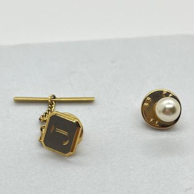 LOT 70J: Men’s Jewelry Collection - Cuff Links, Money Clips, Lighters, Tie Clips (One Gold Fill), and More