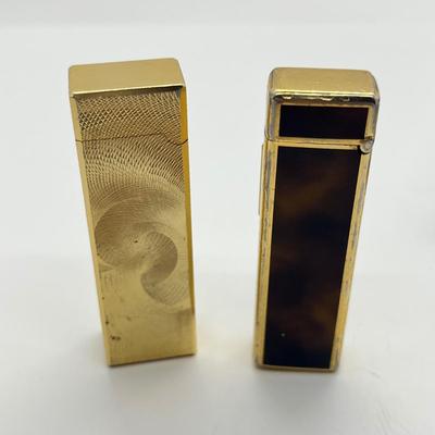 LOT 70J: Men’s Jewelry Collection - Cuff Links, Money Clips, Lighters, Tie Clips (One Gold Fill), and More