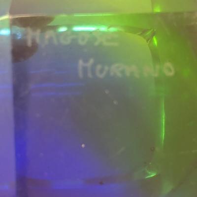 Signed Murano Ashtray