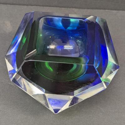 Signed Murano Ashtray
