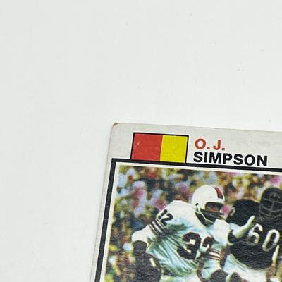 LOT 71: 1970s NFL Football Cards - Walter Payton, Namath, OJ Simpson and More