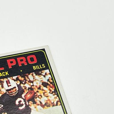 LOT 71: 1970s NFL Football Cards - Walter Payton, Namath, OJ Simpson and More