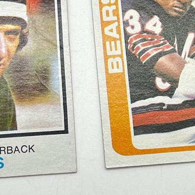 LOT 71: 1970s NFL Football Cards - Walter Payton, Namath, OJ Simpson and More