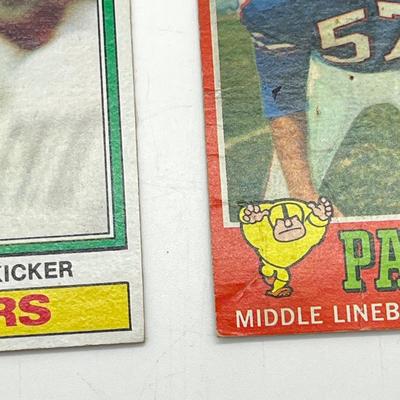 LOT 71: 1970s NFL Football Cards - Walter Payton, Namath, OJ Simpson and More