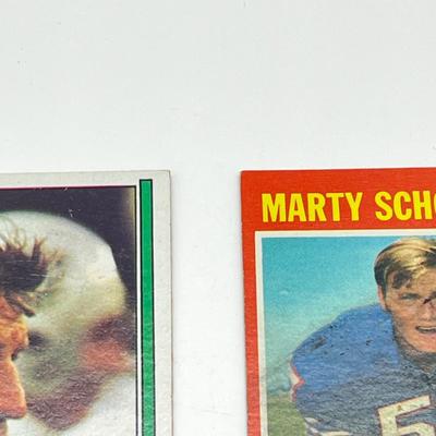 LOT 71: 1970s NFL Football Cards - Walter Payton, Namath, OJ Simpson and More