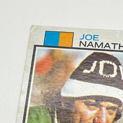 LOT 71: 1970s NFL Football Cards - Walter Payton, Namath, OJ Simpson and More