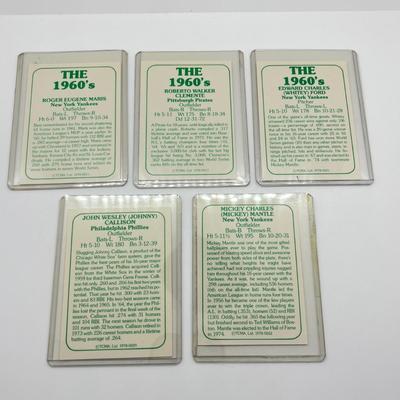 LOT 72: Baseball Novelty and Reproduction Cards - 1978 TCMA The 1960s and More