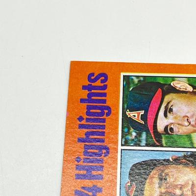 LOT 73: 1975 Topps Baseball Stars Cards - Nolan Ryan, Tom Seaver, Rod Carer, Reggie Jackson, Mike Schmidt, and More