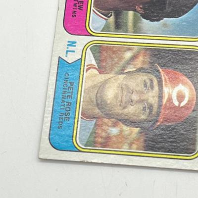 LOT 74: Pete Rose and Steve Carlton Baseball Cards