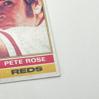 LOT 74: Pete Rose and Steve Carlton Baseball Cards