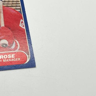 LOT 74: Pete Rose and Steve Carlton Baseball Cards