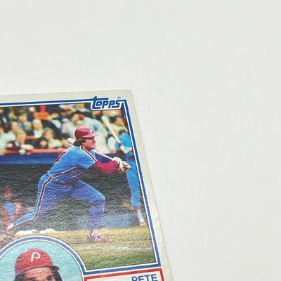 LOT 74: Pete Rose and Steve Carlton Baseball Cards