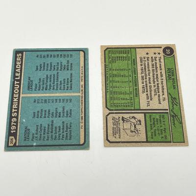 LOT 76: Nolan Ryan Baseball Cards 1970s-90s