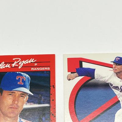 LOT 76: Nolan Ryan Baseball Cards 1970s-90s
