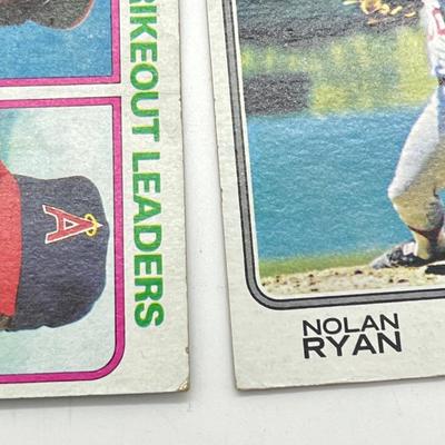LOT 76: Nolan Ryan Baseball Cards 1970s-90s