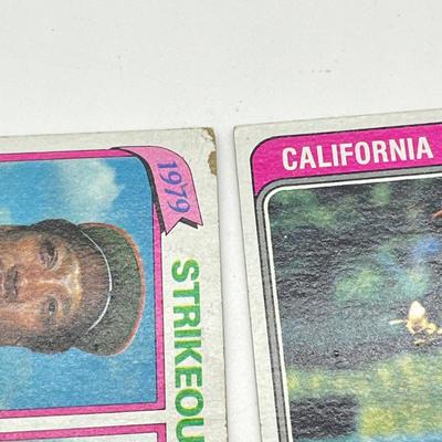 LOT 76: Nolan Ryan Baseball Cards 1970s-90s