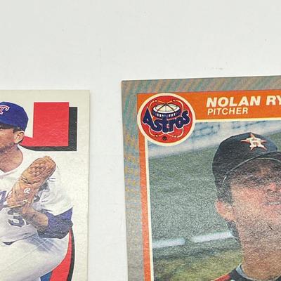 LOT 76: Nolan Ryan Baseball Cards 1970s-90s