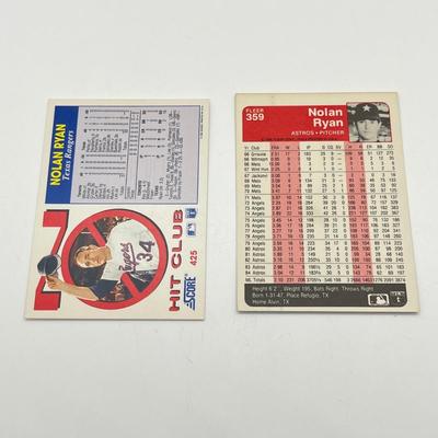 LOT 76: Nolan Ryan Baseball Cards 1970s-90s