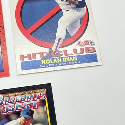 LOT 76: Nolan Ryan Baseball Cards 1970s-90s