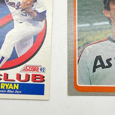 LOT 76: Nolan Ryan Baseball Cards 1970s-90s
