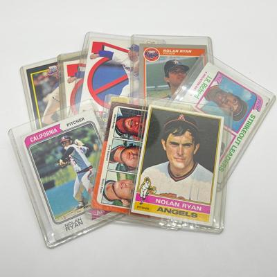 LOT 76: Nolan Ryan Baseball Cards 1970s-90s