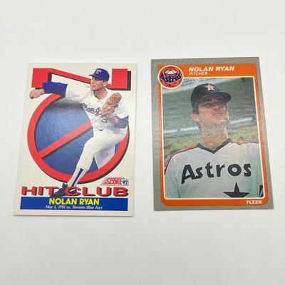 LOT 76: Nolan Ryan Baseball Cards 1970s-90s
