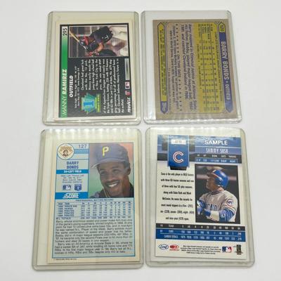 LOT 78: “Best Hitters of Their Day?*" - Bonds, Sosa, Ramirez Rookies - Canseco, McGwire and More