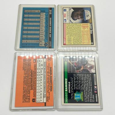 LOT 78: “Best Hitters of Their Day?*" - Bonds, Sosa, Ramirez Rookies - Canseco, McGwire and More