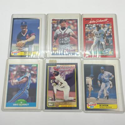 LOT 79: 1980s/90s Baseball and Football Cards and More! - 1992 McDonald’s Baseball’s Best Cards + Randy Johnson, Chipper Jones Rookies,...