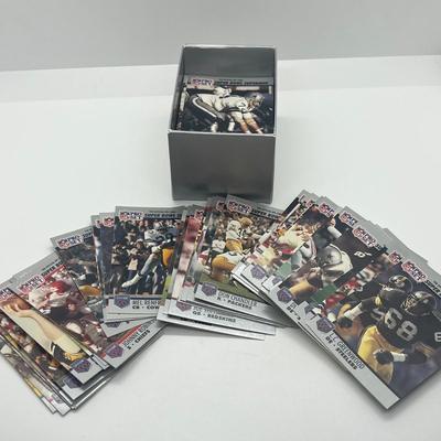 LOT 79: 1980s/90s Baseball and Football Cards and More! - 1992 McDonald’s Baseball’s Best Cards + Randy Johnson, Chipper Jones Rookies,...