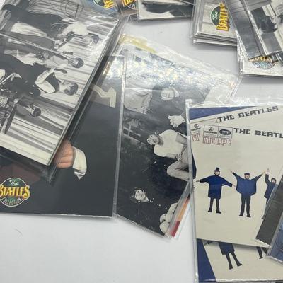 LOT 80: 1990s Beatles Trading Cards (Around 200)