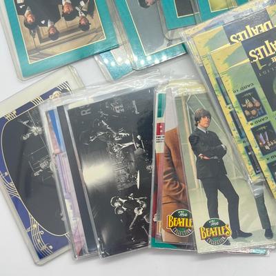 LOT 80: 1990s Beatles Trading Cards (Around 200)