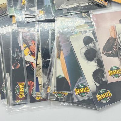 LOT 80: 1990s Beatles Trading Cards (Around 200)