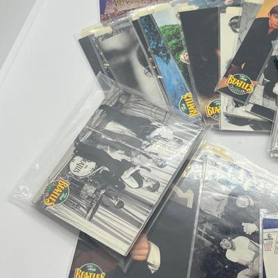 LOT 80: 1990s Beatles Trading Cards (Around 200)