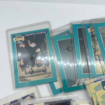 LOT 80: 1990s Beatles Trading Cards (Around 200)