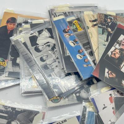 LOT 80: 1990s Beatles Trading Cards (Around 200)